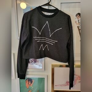 Adidas Crop Sweatshirt